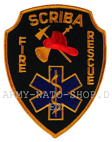 US Abzeichen Firefighter - Scriba