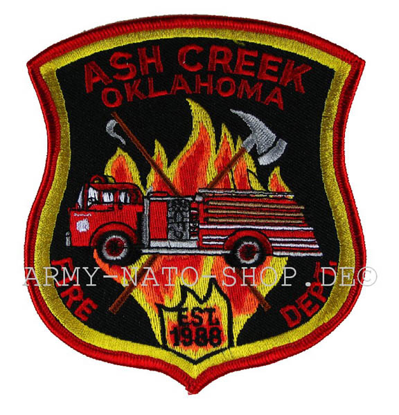 US Abzeichen Firefighter - Oklahoma