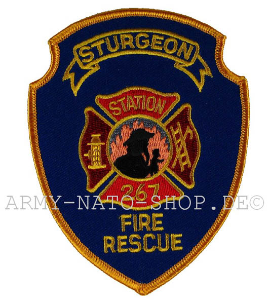 US Abzeichen Firefighter - Sturgeon station 267