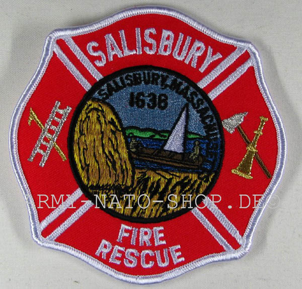 US Abzeichen Firefighter - Salisbury
