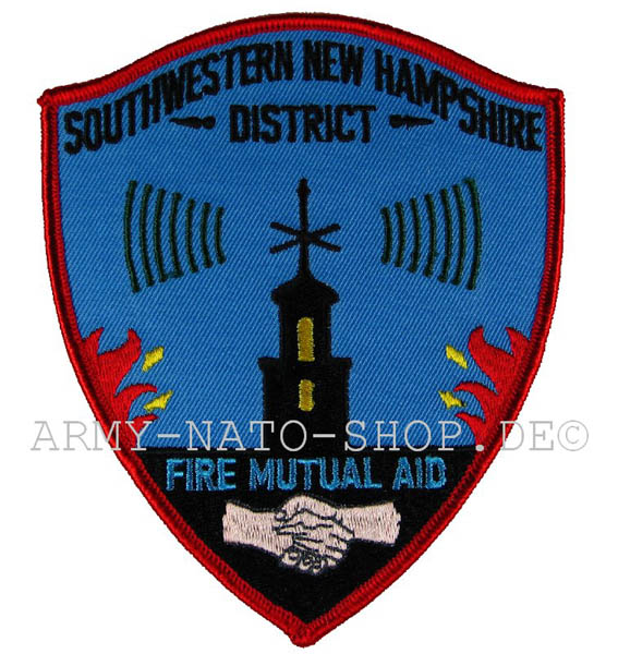 US Feuerwehr Abzeichen - Southwestern New Hampshire