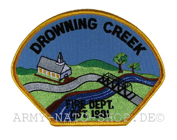 US Abzeichen Firefighter - Drowning Creek