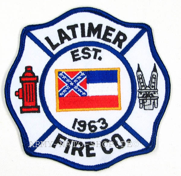US Abzeichen Feuerwehr-Latimer Fire co.