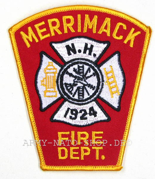 U.S. Abzeichen Firefighter - Merrimack 1924