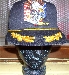 Baseball Cap,schwarz mit Motiv und  Netz