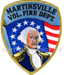 US Abzeichen Firefighter - Martinsville