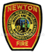 US Abzeichen Firefighter - Newton