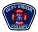 US Abzeichen Firefighter - Glen Arbor