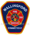 US Abzeichen Firefighter - Wallingford