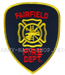 US Abzeichen Firefighter - Fairfield