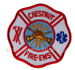 US Abzeichen Firefighter - Chestnut