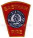 US Abzeichen Firefighter - Town of Eastham