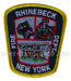 US Abzeichen Firefighter - Rhinebeck New York