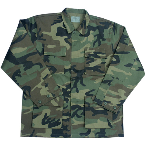 BDU Jacket Import woodland