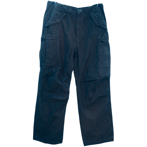 M65 Pant NYCO vorgewaschen schwarz