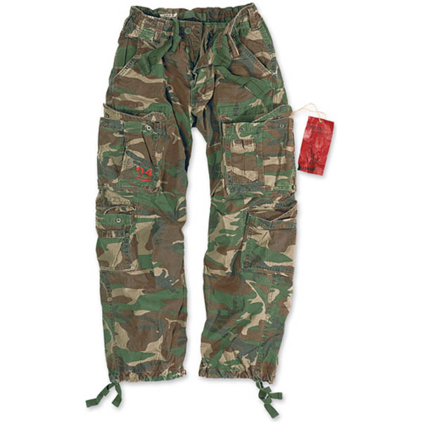 Airborne Vintage Trousers - woodland