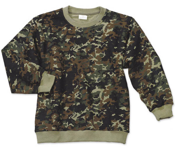 Kinder-Pullover - flecktarn