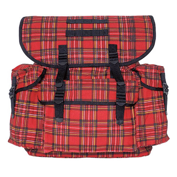 BW Rucksack, tartan