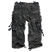 Engineer Vintage 3/4 Pants - blackcamo