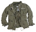 M65 Jacke Regiment - oliv gewaschen