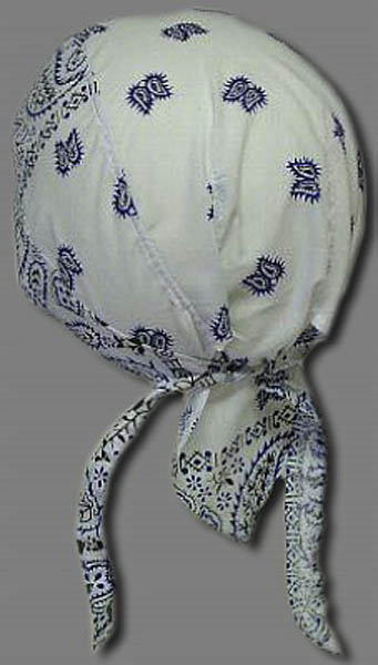 PAISLEY (Weiss-Blau)