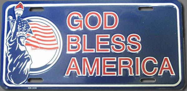 GOD BLESS AMERICA