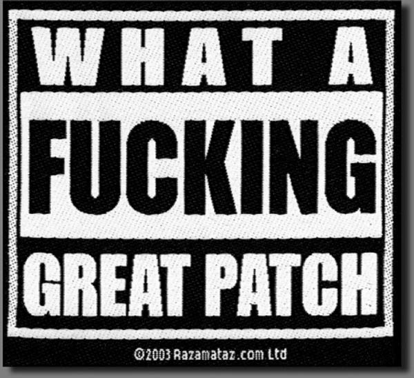 GREAT PATCH