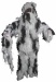 Tarnanzug, "Ghillie Suit", (Jacke, Hose, Hut), schneetarn