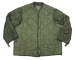 Futter f�r US Feldjacke M65, oliv, Rip Stop, gebr., orig.