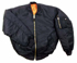 US Pilotenjacke MA1, Mod., alphablau
