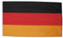 Fahne, Deutschland, Polyester m.