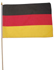 Fahne, Deutschland, Polyester an