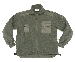 Fleece-Jacke,mit Reißverschluss oliv neu