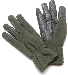 Fleece-Handschuhe ´Alpina´mit Besatz oliv neu,