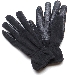 Fleece-Handschuhe ´Alpina´,mit Besatz schwarz neu