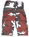 Bermuda-Shorts,US red camo neu