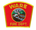 US Abzeichen Firefighter - Wire Fire Dept.
