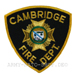 US Abzeichen Firefighter - Cambridge