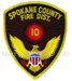 US Feuerwehr Abzeichen - Spokane County