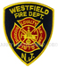 US Abzeichen Firefighter - Westfield 1875 N.J