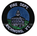 US Abzeichen Firefighter - Richmond, VT