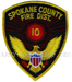 US Abzeichen Firefighter - Spokane County